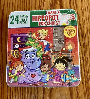 I Want A Hippopotamus For Christmas CD 24 Song Holiday Music Kids With Puzzle • $11.90