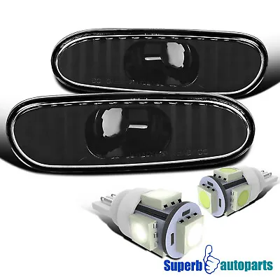 Fits 2000-2005 Celica Side Marker Signal Lights MR2 Spyder Black+T10 5-SMD LED • $16.11