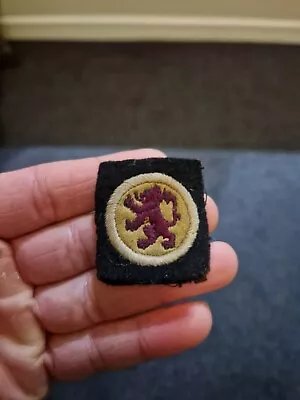 £35 • Buy WW2 15th Scottish Infantry Patch  Original WW2 Scottish Command Formation Badge