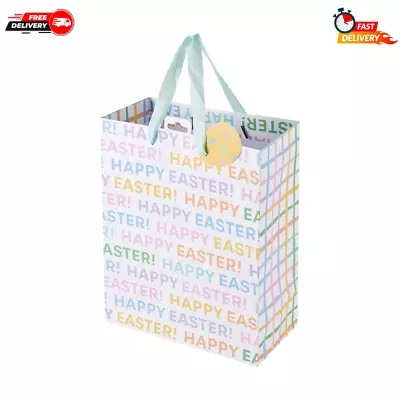 NEW Happy Easter Gift Bag Comes With Carry Handles Party Design - Large Size AU • $3.49
