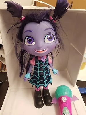 Disney Junior Talking Vampirina Doll And Microphone Bundle • £9.99