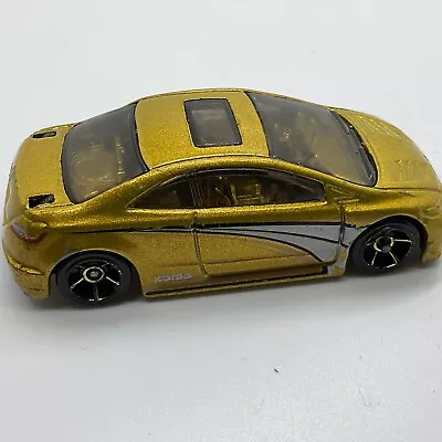 2006 Hot Wheels #28 First Editions HONDA CIVIC Si Gold Variant Diecast • $2.88