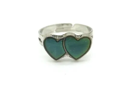 New Mood Women Ring Hearts Emotion Heat Changing Bring Back The 1970's • $10.77