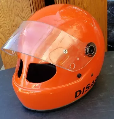 Vintage BELL STAR XF GP ? Helmet Double Window Orange 7 3/4 62 Rare RACING? • $8500