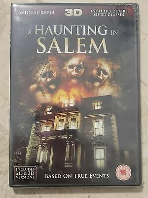 £2.95 • Buy A Haunting In Salem DVD (2012) Bill Oberst **BRAND NEW  + 2X FREE 3D GLASSES
