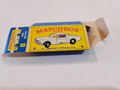 Matchbox Cars #8 Ford Mustang Original Box • $8.19