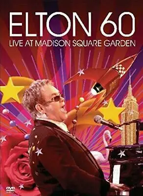 Elton John: Elton 60 - Live At Madison Square Garden - DVD - VERY GOOD • $8.81