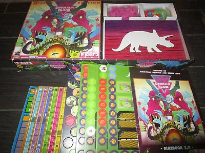 DINOSAUR ISLAND Park XTREME Edition Pledge KickStarter Exclusive Board Game • $114.99