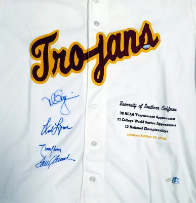 Usc Legends Autographed Signed Jersey 4 Sigs Seaver Mcgwire Steiner Holo 112675 • $599