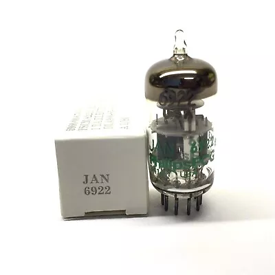 £80 • Buy Platinum Matched Pair  6922  JAN 6922  ECC88  NOS  Philips ECG USA Valve Tubes