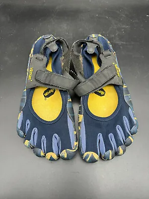 Men's Vibram FiveFingers Sprint Size 44 Blue Camo • $29.99