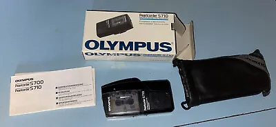£10 • Buy Olympus S710 Voice Recorder With XB15 Tape, Case, Box & Instructions Faulty