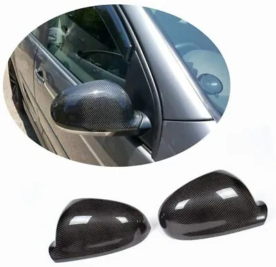 For 2006-2008 VW Golf V Mk5 GTI Carbon Fiber Wing Mirror Cover Caps Pair OEM-fit • $123.03