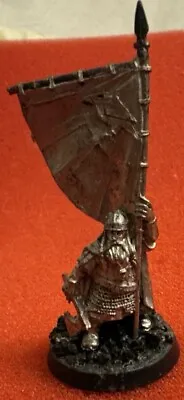 Dwarf Standard Bearer Command Metal Games Workshop Lord Of The Rings The Hobbit • £18