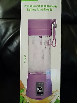 Portable Electric USB Mini Mixer Blender Smoothie Juicer Machine • £10