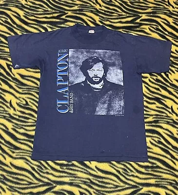 Vintage 80s 85 Winterland Eric Clapton Behind The Sun Band Shirt Extra Small XS • $150