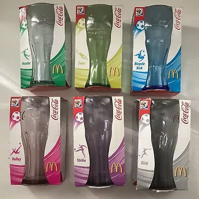 Complete Set - 2010 FIFA WORLD CUP - McDonalds Glasses - Original Packaging • $50