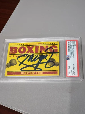 $75 • Buy Manny Pacquiao Autographed