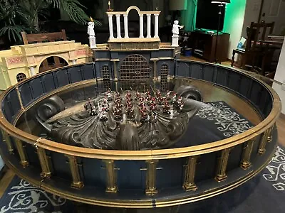 Dungeons &Dragons Terrain Gladiator Arena With Gladiator Lot 32 Miniatures. • $400