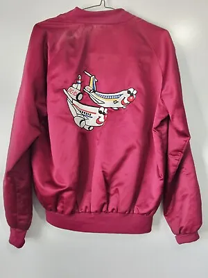 Vintage McDonnell Douglas Rare  Collectible Jacket DC-10 DC-8 Plane Logo On Back • $145