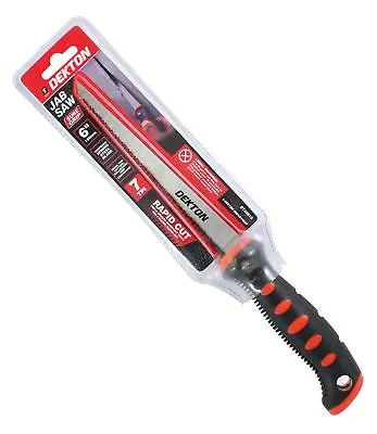 Jab Saw Soft Grip Plasterboard Jab Saw 150mm Dry Wall Padsaw Wall Saws  • £7.09