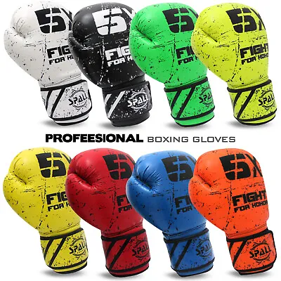£9.99 • Buy Boxing Gloves, MMA, Sparring Punch Bag, Muay Thai Training Mitts 6oz To 16oz