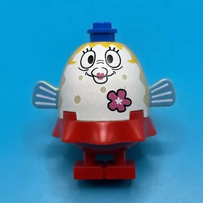 Lego Spongebob Squarepants Mrs. Puff Minifigure 3818 Pink Flower • $21.95