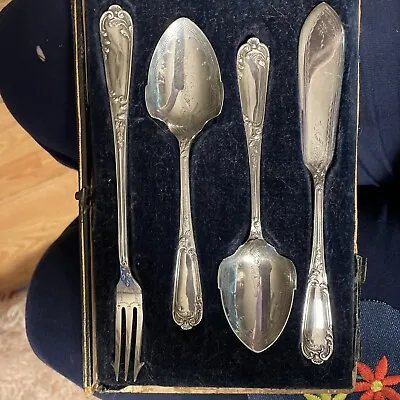 Victorian Silver Plated EPNS Mappin & Webb Relish Set C1880 London England • $145