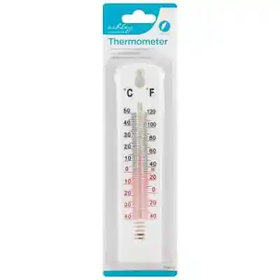 Hanging Wall Thermometer Indoor Outdoor Garden Greenhouse House Office Room • £2.45