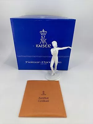 Kaiser Bisque Porcelain Gymnast  Katherine  Figurine - 718 • $59.95