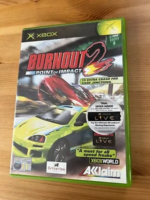 Burnout 2: Point Of Impact (Microsoft Xbox) Complete • £8.99