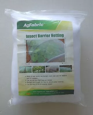 Agfabric®  Mosquito Netting Bug Insect Barrier Bird Net Barrier Hunting 6.5x10ft • $12.59