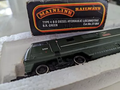 Mainline Railways Type 4 BB Diesel Hydraulic Locomotive BR Green Cat -37-064 • £37.50