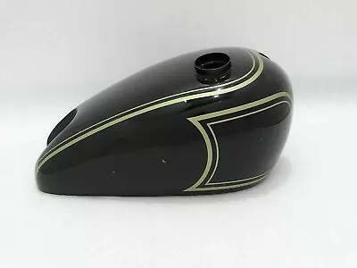 Fit For Matchless G80 G11 G12 LATE 50's D241 AJS Black Painted Fuel Petrol Tank • $208.44