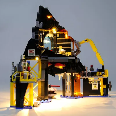 LED Light Kit For 70631 LEGOs Ninjago Movie Garmadon's Volcano Lair Lighting Set • $46.65