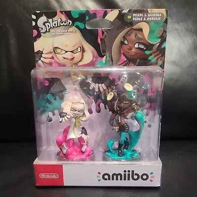 RARE Nintendo Splatoon Pearl And Marina Amiibo - BNIB • $99