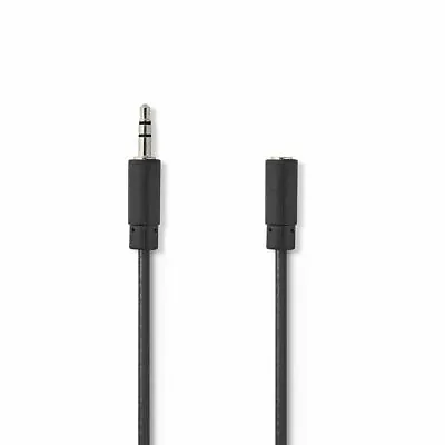 3m LONG 3.5mm Mini Jack Plug To Socket AUX Headphone Extension Cable Lead Metr • £4.52