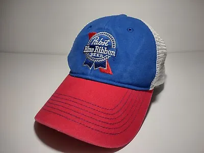 Pabst Blue Ribbon Beer Trucker Hat Mesh Snapback • $11.99