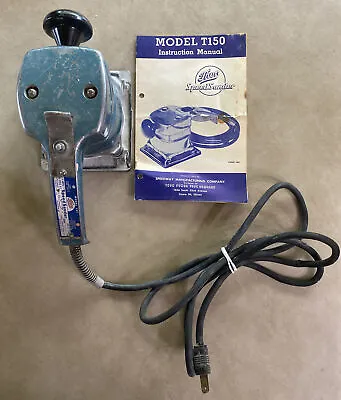 Vintage Thor T150 Speed Sander Made In USA W/ Manual Tested Works • $18.97