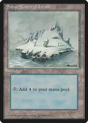 Snow-Covered Island Ice Age NM Basic Land MAGIC THE GATHERING CARD ABUGames • $4.99