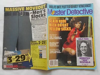 MASTER DETECTIVE Magazine-SEPTEMBER1985 • $15