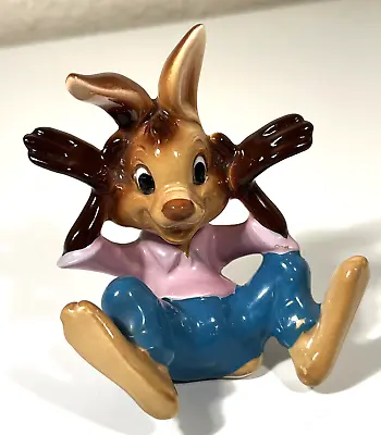 RARE Vintage Walt Disney Productions BRER RABBIT Ceramic Figurine   3.5  JAPAN • $45.99