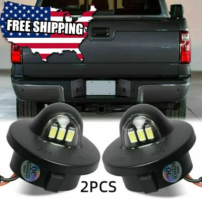 $7.59 • Buy 2x LED License Plate Light Replacement Fit For Ford F150 F250 Explorer 1990-2014