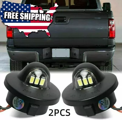 2x LED License Plate Light Replacement Fit For Ford F150 F250 Explorer 1990-2014 • $5.99