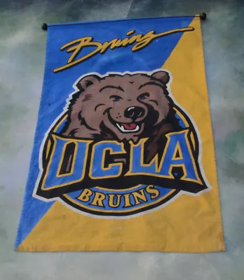 Vintage UCLA Bruins Banner 28  X 42 . • $39.99