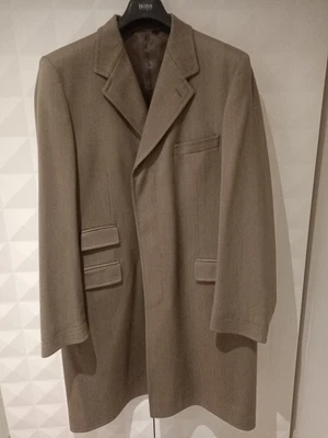 £225 • Buy Harrods Covert Overcoat UK44L