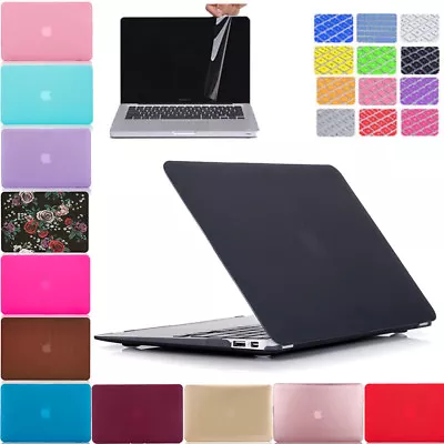 Hard Plastic Case & Keyboard Cover & Screen Protector For Mac Air 13 A1466 A1369 • $15.99