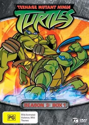 Teenage Mutant Ninja Turtles : Season 3 : Box 1  | Boxset (DVD 2005) Region 4 • $64.99