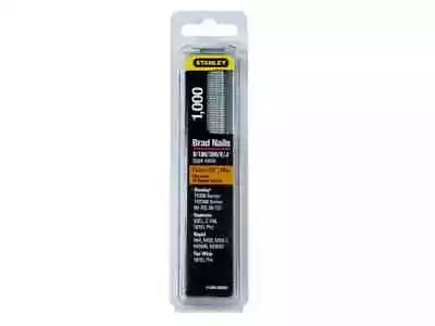 £4.49 • Buy Stanley Tools 0-SWK-BN050 SWKBN Brad Nail 12mm SWKBN050 Pack 1000