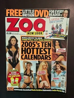 ZOO Magazine 15th - 21st October 2004 Kelly Brook Kirsty Gallagher Poster No 38 • £14.99